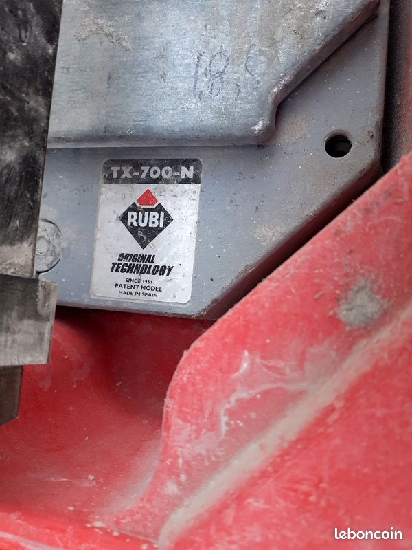 Carrelette pro RUBI TX-700-N ( TX 700 N , TX700N) Coupe carrelage (image 2)