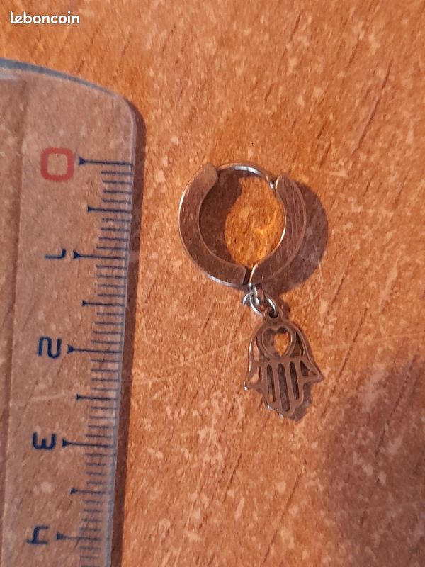 Mono boucle main acier inoxydable (image 2)