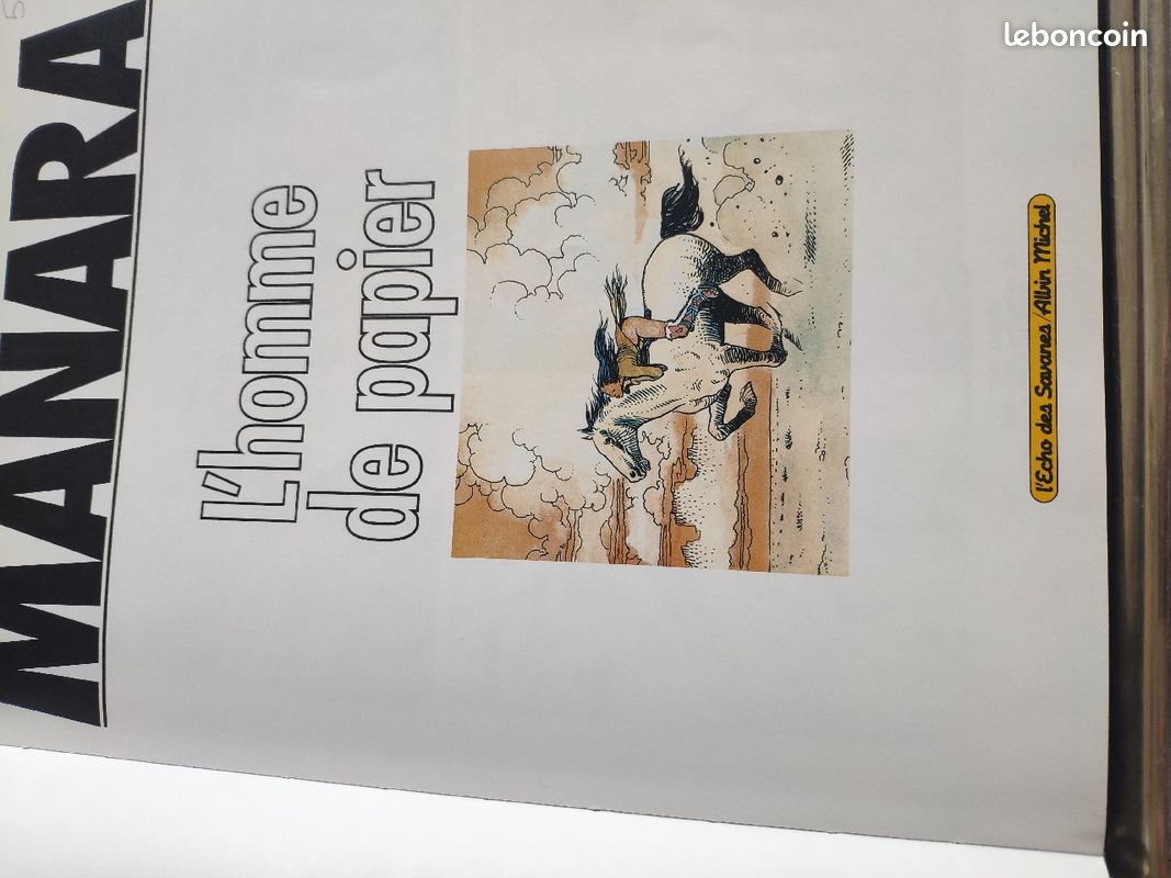 BD l'homme de papier de Manara (image 6)