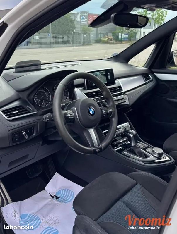 Bmw Serie 2 Gran Tourer 218d XDrive PACK M BVA8 7 Places Toit Pano GPS Caméra J (image 8)