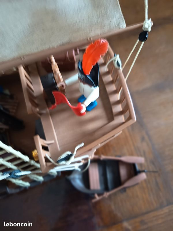 playmobil bateau pirate vintage 3860