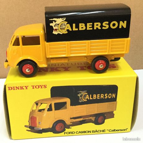 Dinky Toys Ford Bâché Calberson - N°25JJ - Boîte Revendeur Rare - 1/43