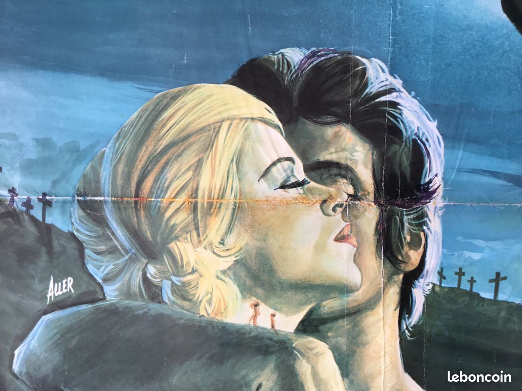 POSTER CINÉMA 40x60cm - LA VAMPIRE NUE - Affiche Film RZZI - Neuf Haute Qualité