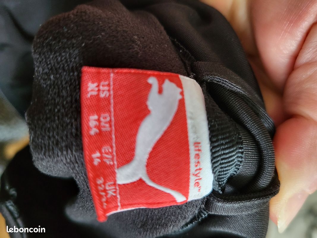 Survêtement PUMA 14 noir neuf (image 3)
