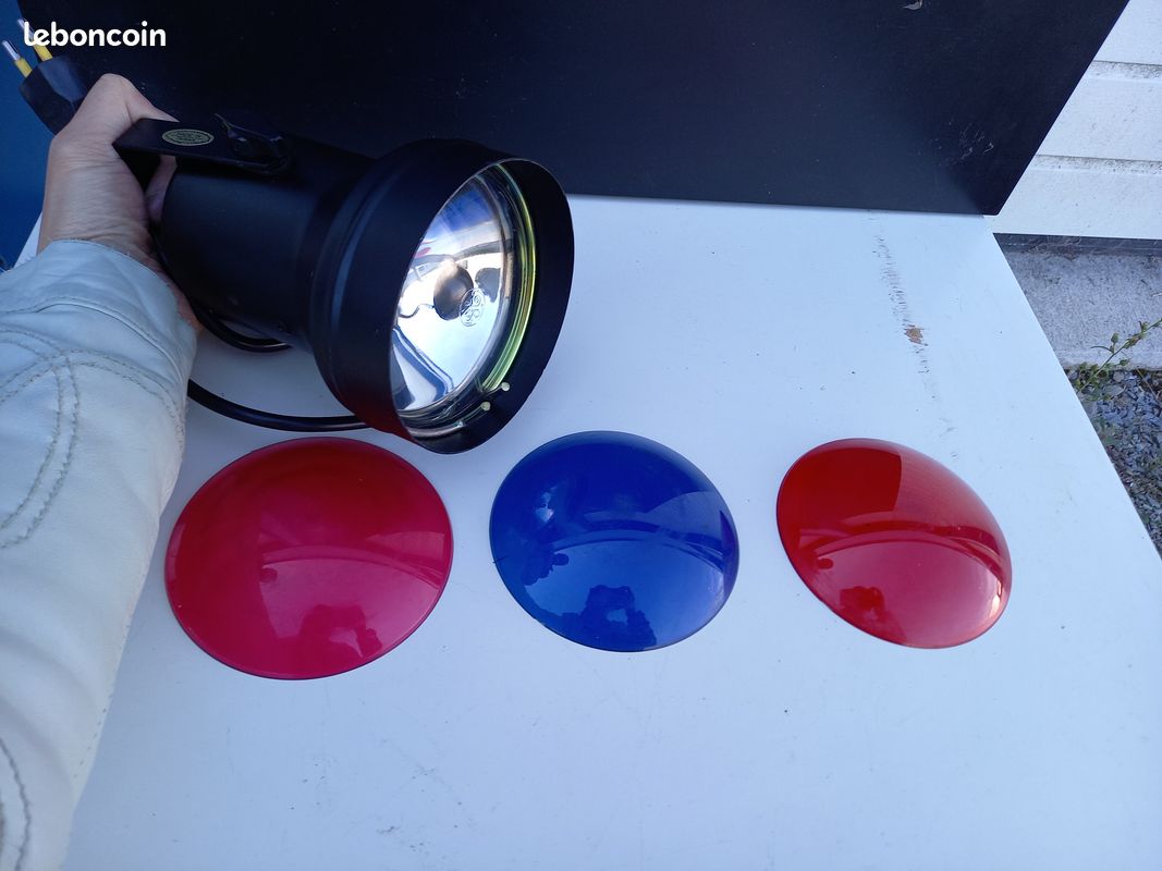Lots de 9 Projecteurs PAR 36 complet avec lampes (image 5)
