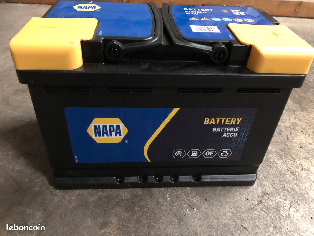 Batterie 12V / 74Ah / 680A toute neuve - Équipement auto