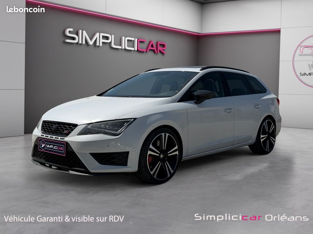 SEAT LEON 2.0 TSI 280 CUPRA CarPlay Toit ouvrant pano Sièges sport chauffants Garantie 12 mois (image 5)