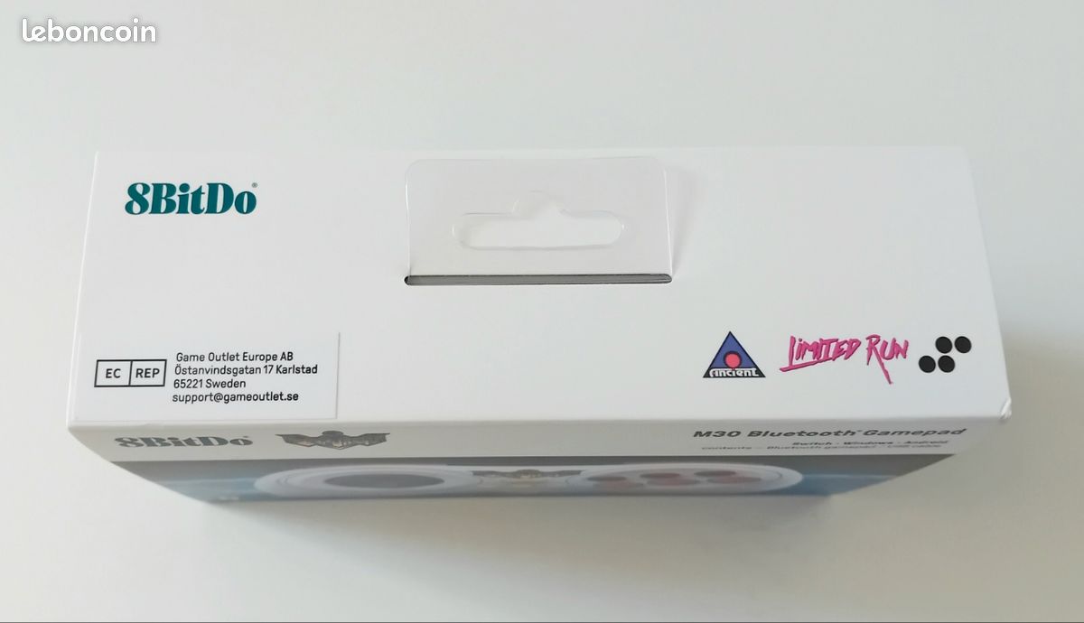 Manette SWITCH 6 boutons Bluetooth NEUF Scellé -EARTHION- Edition Limitée 8BitDo (image 3)