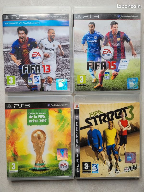 Lot jeux PS3 Foot (image 1)