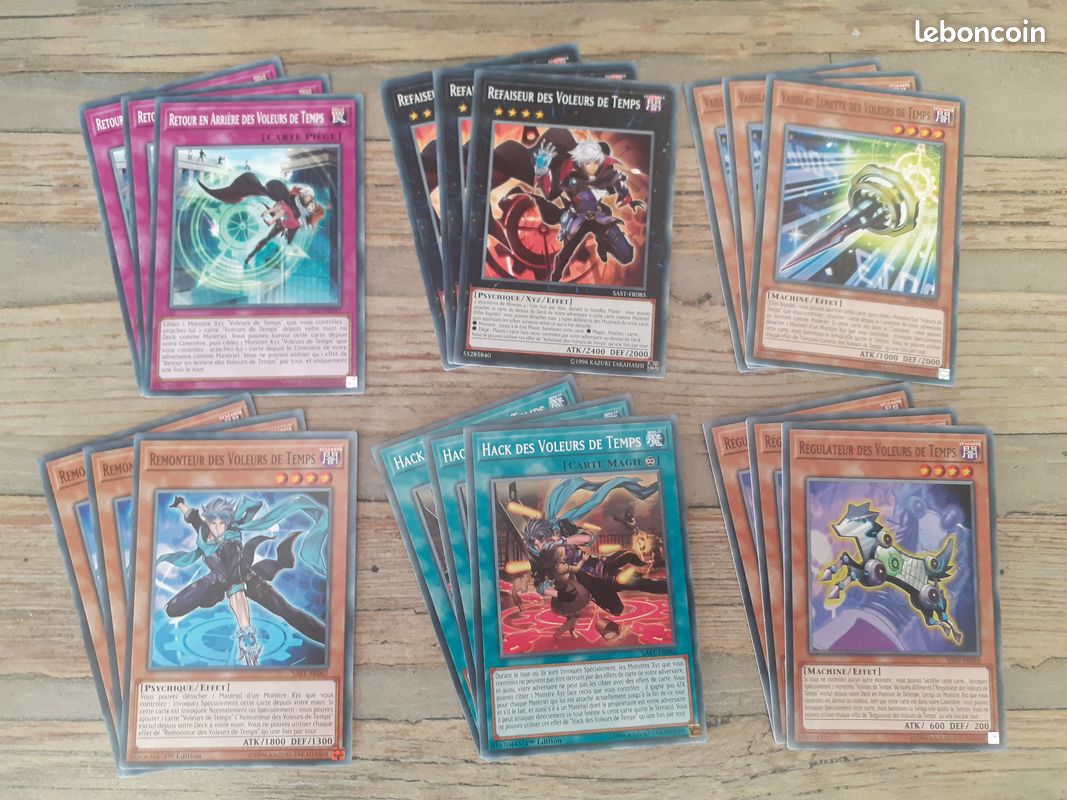 Cartes Yu-gi-oh Voleurs de Temps (image 1)