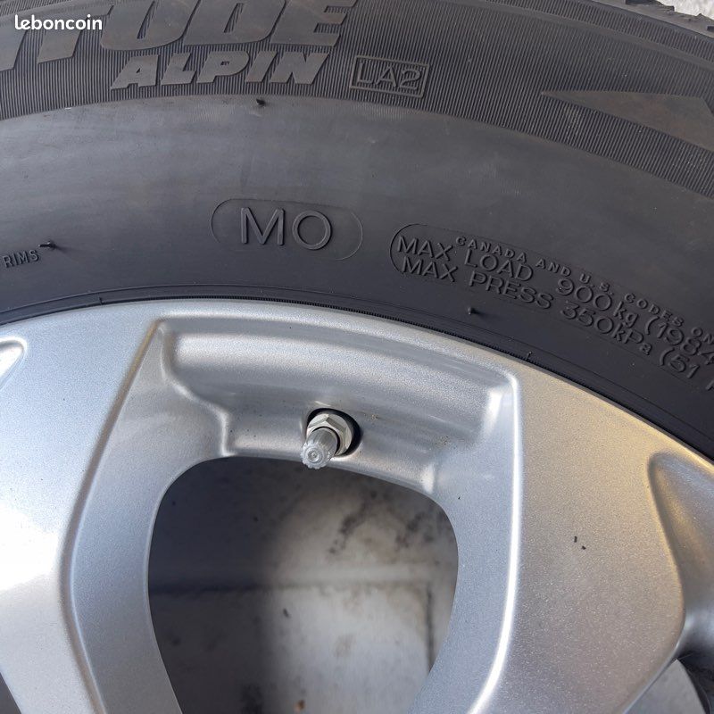 Jantes Mercedes GLC d’origine 5x112 avec des pneus Micheline 235/65/17 code 81 (image 3)