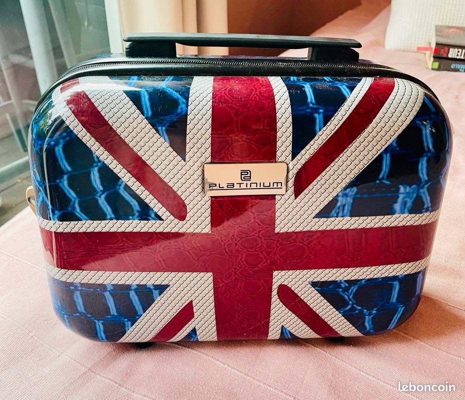Bagage Cabine Valise Drapeau Anglais Valise Enfant Vanity