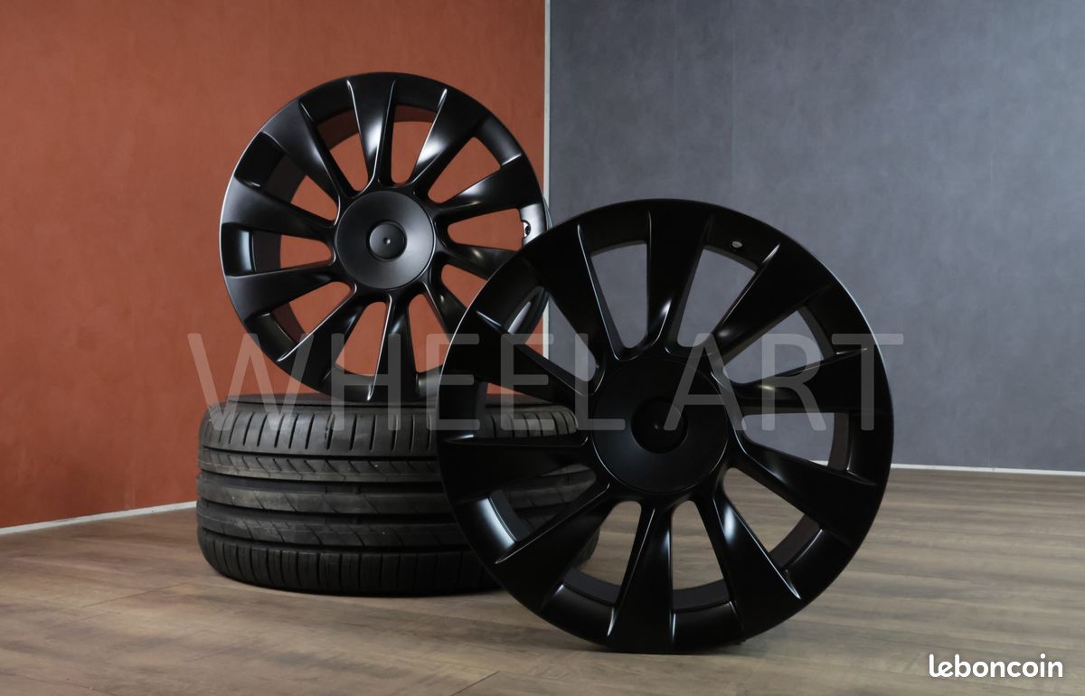 4 Jantes 21'' pouces Induction Tesla Model Y / 3 • Dual Motor / Propulsion • Avec ou sans pneus • Montage sur place (image 3)