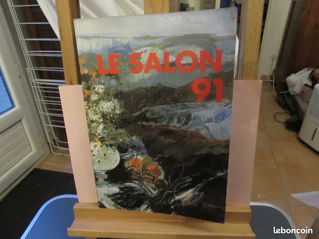 Le salon 91,art contemporain, artistes Français, grand palais,1991,254 p (image 1)