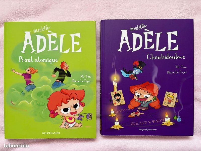 Lot de 2 BD Mortelle Adèle (image 1)
