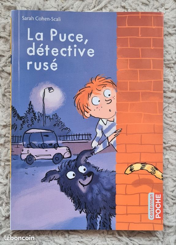 [10 ans et +] - livre poche: la puce, détective privé (image 1)