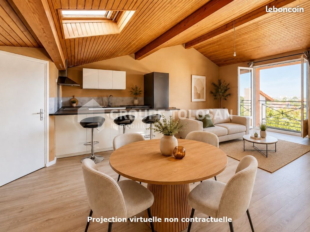 Appartement 2 pièces 58 m² · à Toulouse · 58 m² · 215 000 €
