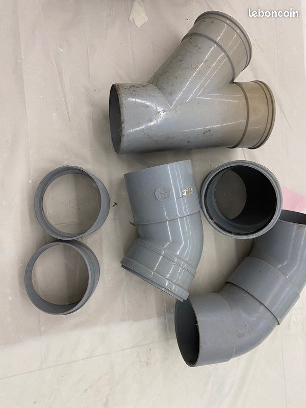 Lot coudes pvc 160 200 (image 2)