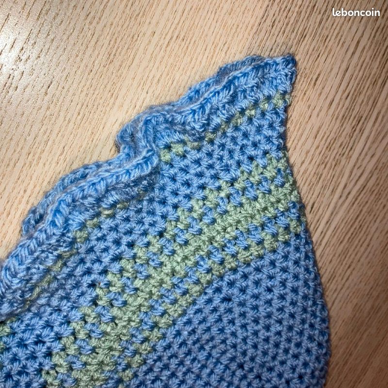 Bob bleu en crochet (image 3)