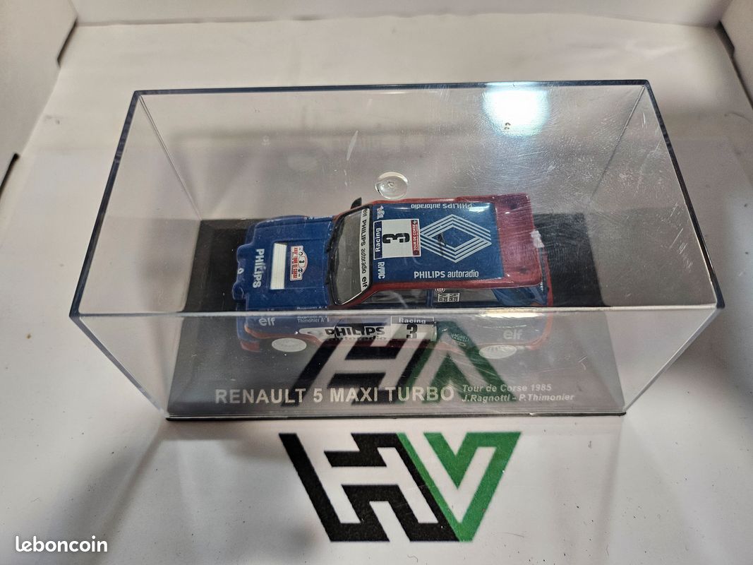 1/43 1985 Renault 5 Maxi Turbo - Tour de Corse - Ragnotti / Thimonier