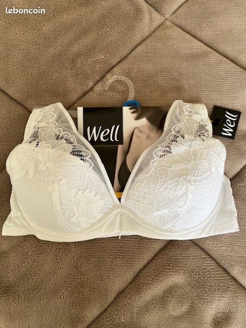 Soutien-gorge dentelle Well 90B et culotte T40 (image 1)