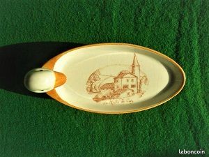 PORCELAINE. Plat Hors d'oeuvres, Foie gras (image 2)