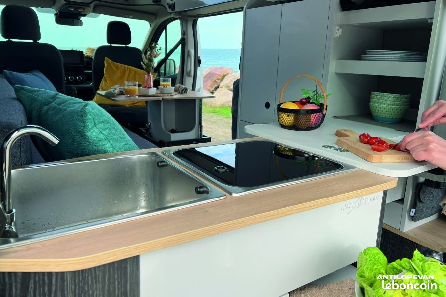 Renault Trafic VAN ANTILOPE Aménagé FLEX PLUS 2.0 DCi 150 EAG9 L1 CONFORT 4PL JA17 Attel+Pte Vélo... (image 40)