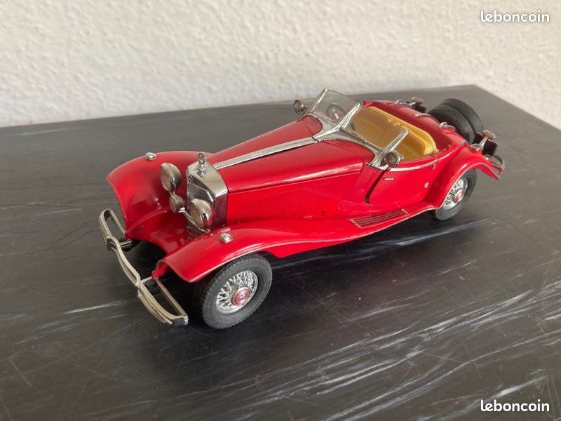 MAGNIFIQUE MERCEDES BENZ 500 K ROADSTER 1935 AU 1/24 ème MARQUE