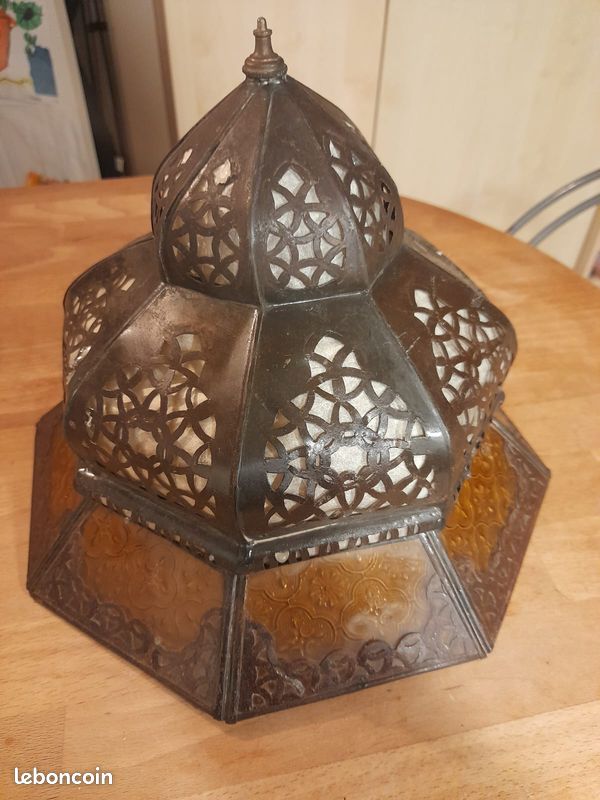 Lampe Marocaine en métal (image 1)