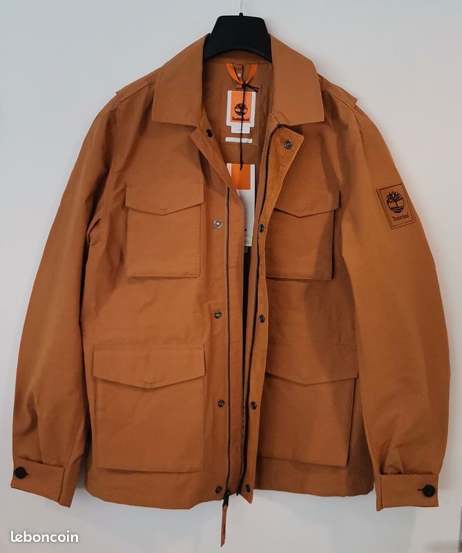 Veste homme neuve Dwr Cotton Field Timberland taille M Vêtements