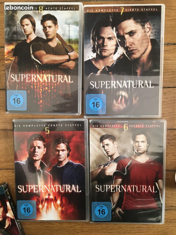 Supernatural saisons 1, 3, 4, 5, 6, 7, 8, 9 (image 2)