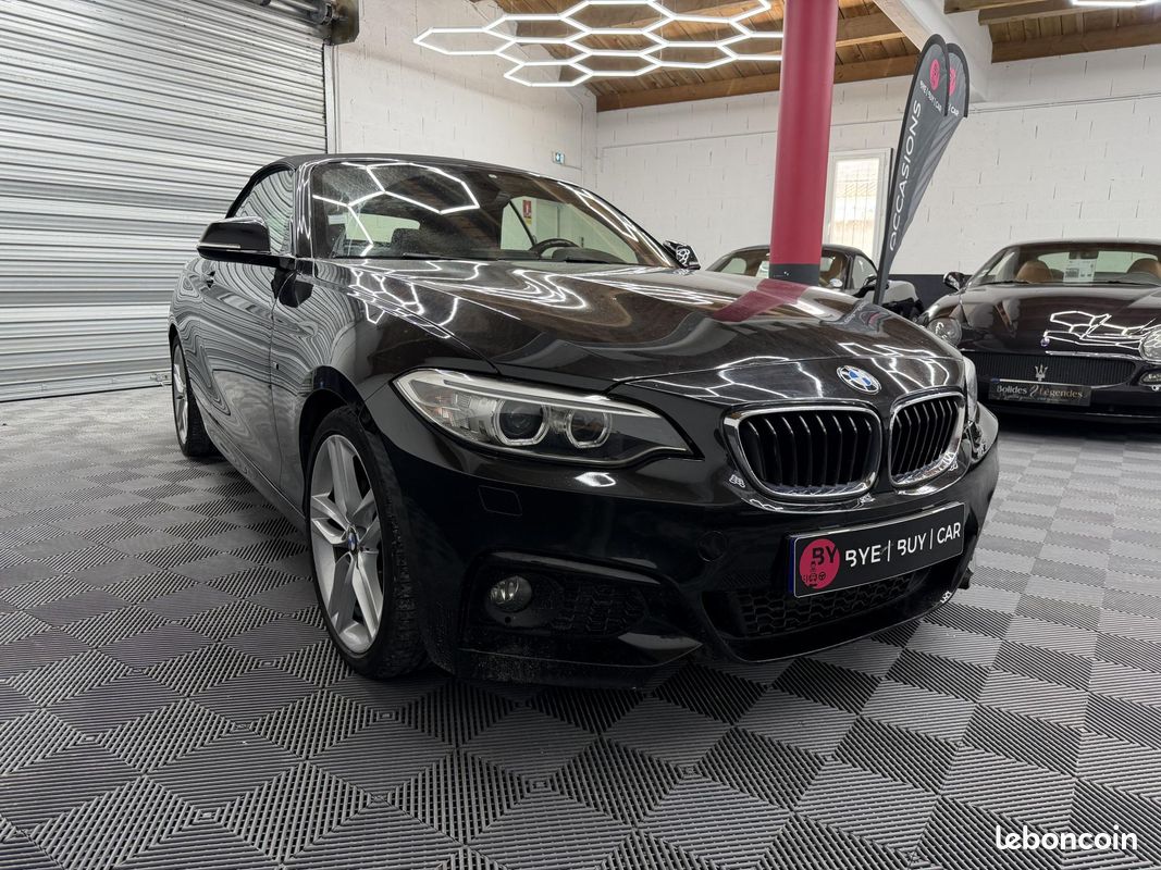 BMW SERIE 2 225d Cabriolet - BVA Sport CABRIOLET F23 M Sport GARANTIE 12 MOIS (image 4)