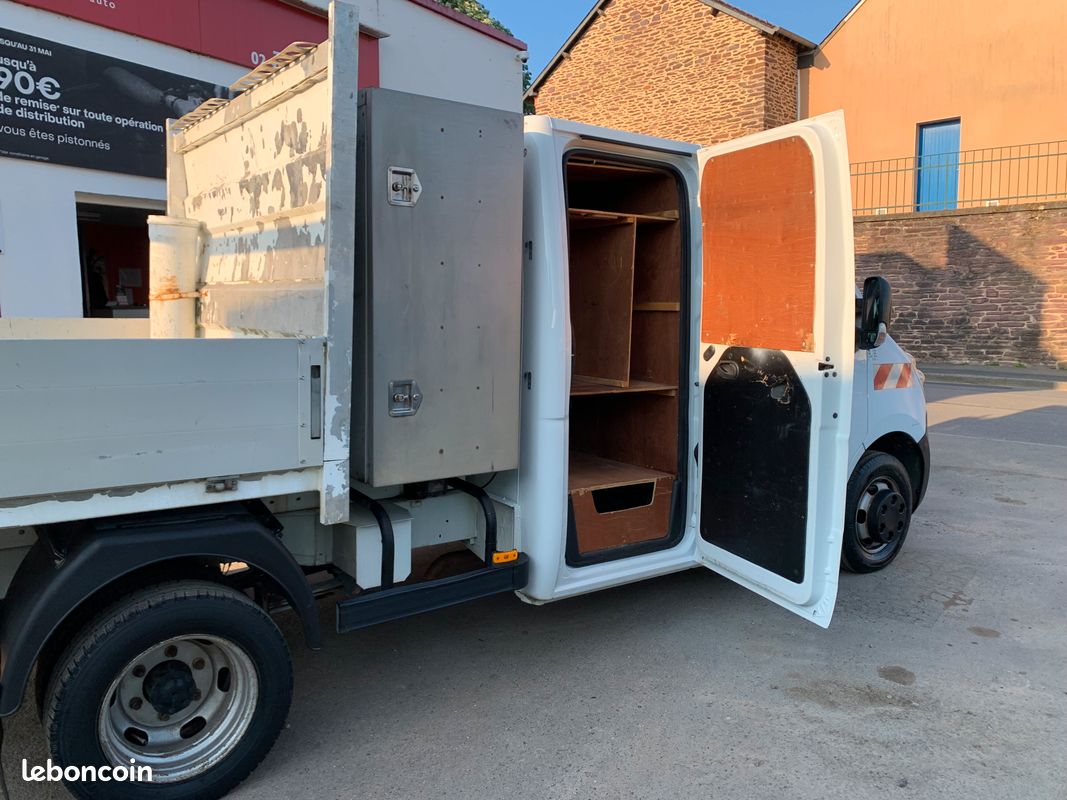 Renault master double cabine benne coffre 2.3 dci 165ch propulsion benne coffre (image 5)