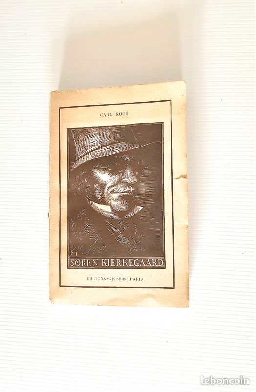 1934- Kierkegaard- Unique exemplaire sur ce site- (image 1)