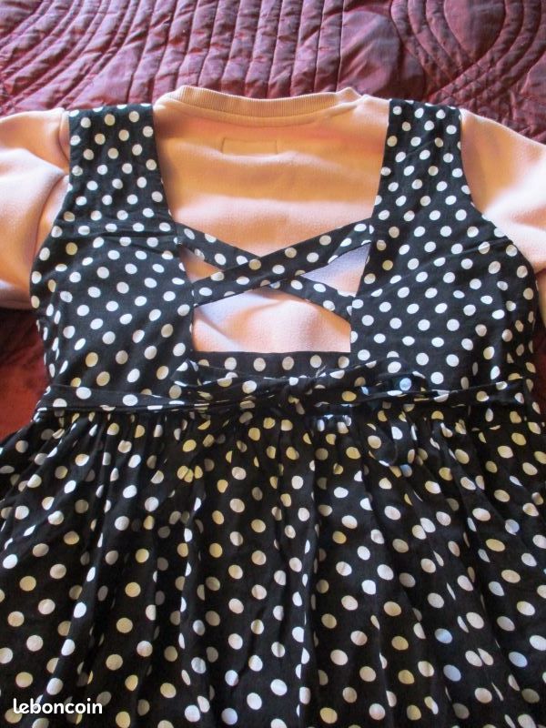 Robe vintage pin-up fille 10 ans Vêtements