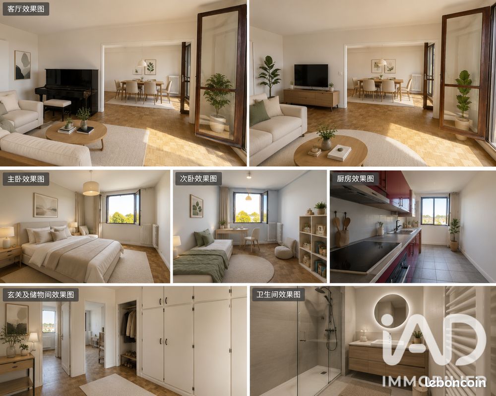 Appartement 4 pièces 88 m² · à Saint-Maur-des-Fossés · 88 m² · 439 000 €