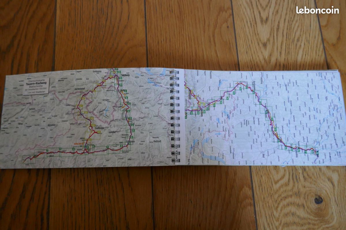 Topo guide vélo "Tauern Radweg" Edition Bikeline (image 2)