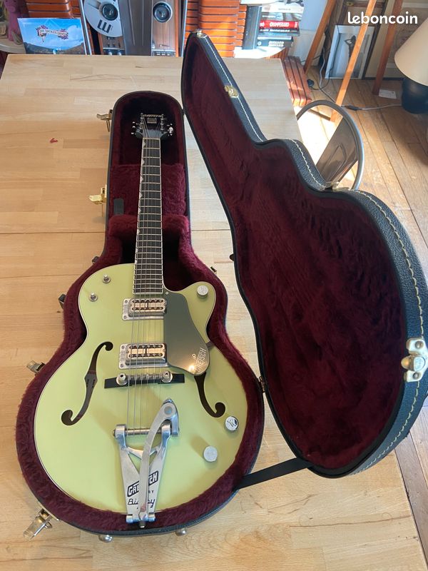 Gretsch G6118T-60GE Professional '60 Anniversary RW LTD 2-Tone green (image 1)