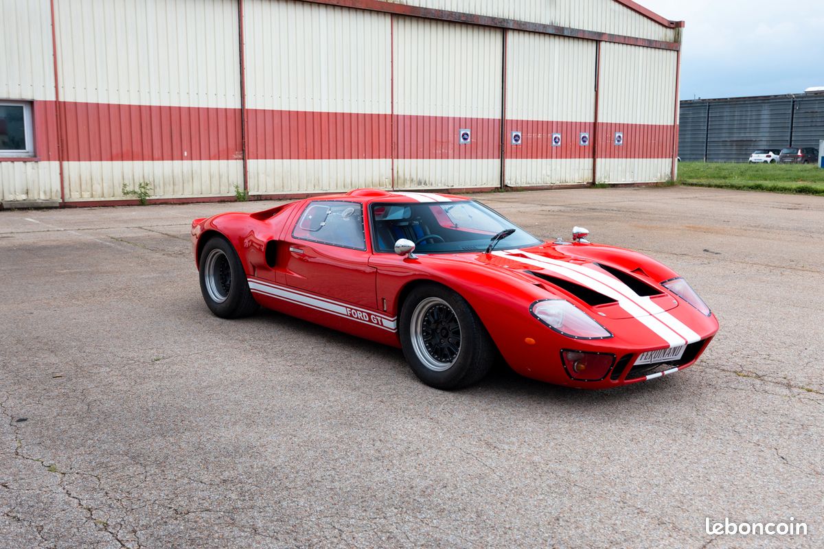 FORD GT 40 MK1 - GTD40 Replica - V8 homologuée en France avec attestation FFVE (image 1)