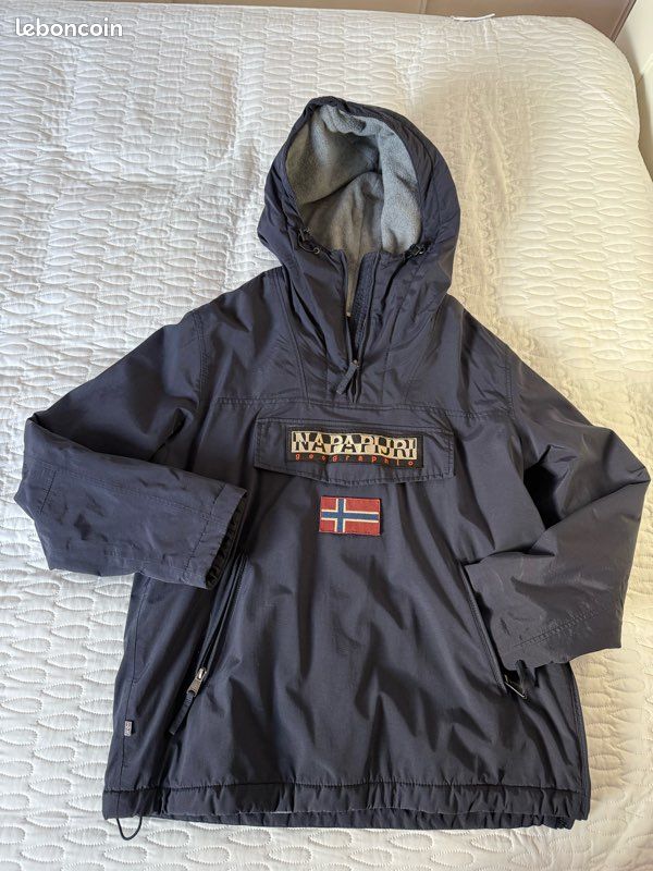 Veste anorak Napapijri Rainforest pocket winter Sport Plein air - Main Image