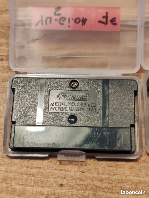 LOT 4 X jeux GameCube loose - JAP EUR 8,00 - FR