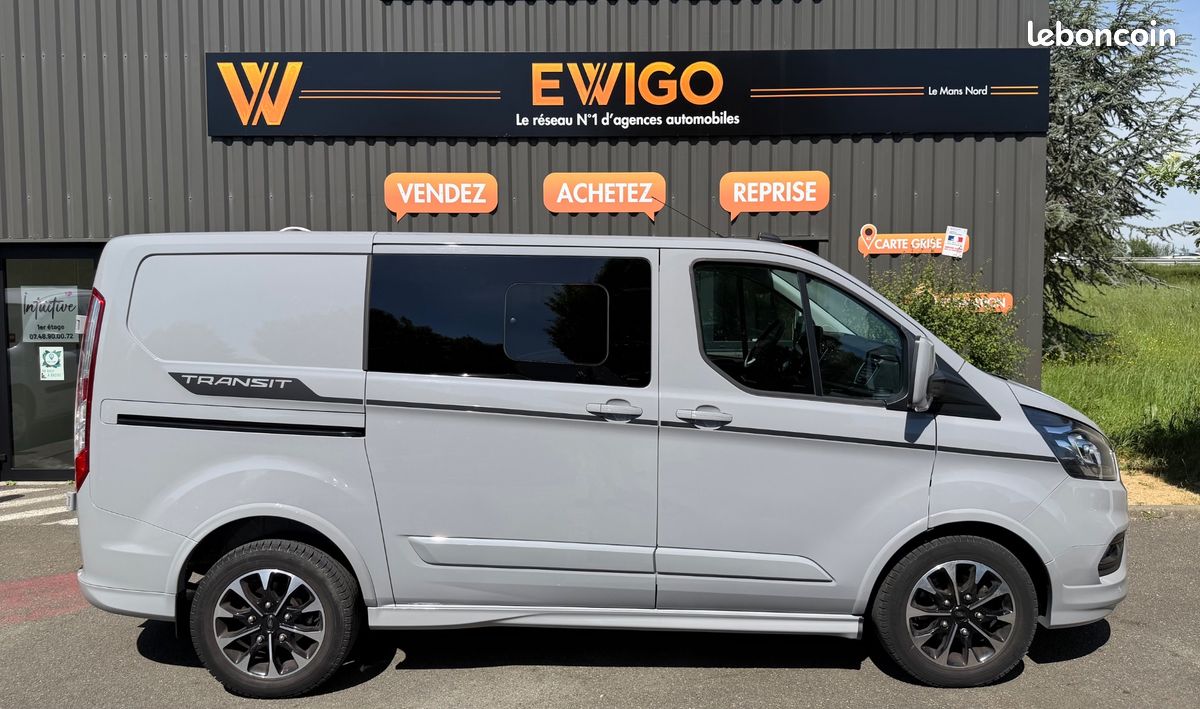 Ford transit custom 170ch l1h1 - double cabine - sieges chauffants - camera de recul - 5 places (image 18)