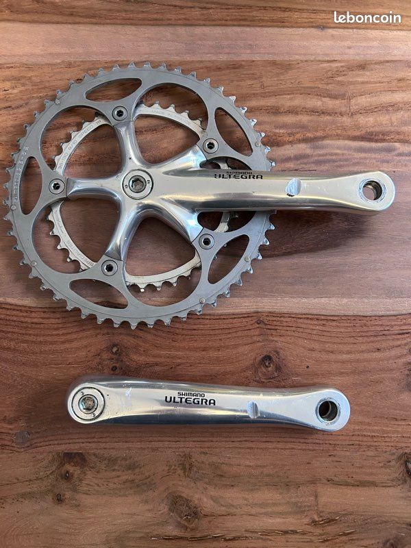 Pédalier Shimano Ashtubula Argent 39/52T 170 Mm - Occasion, Pour Vélos Touring/cruiser