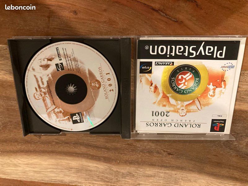 Rolland garros 2001 jeu PS1 (image 2)