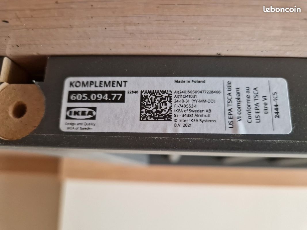 Étagère porte pantalon IKEA KOMPLEMENT (image 3)