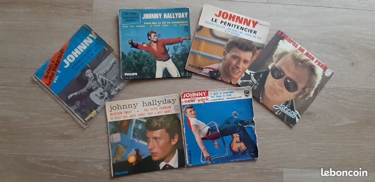 45 T Johnny Hallyday (image 1)