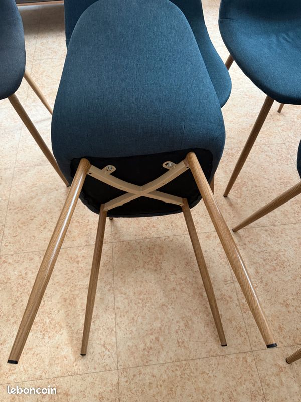 Lot 6 chaises maison du monde scandinave (image 5)