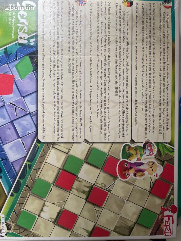 Jeu Senseï de Philippe François à partir de 7 ans (image 2)
