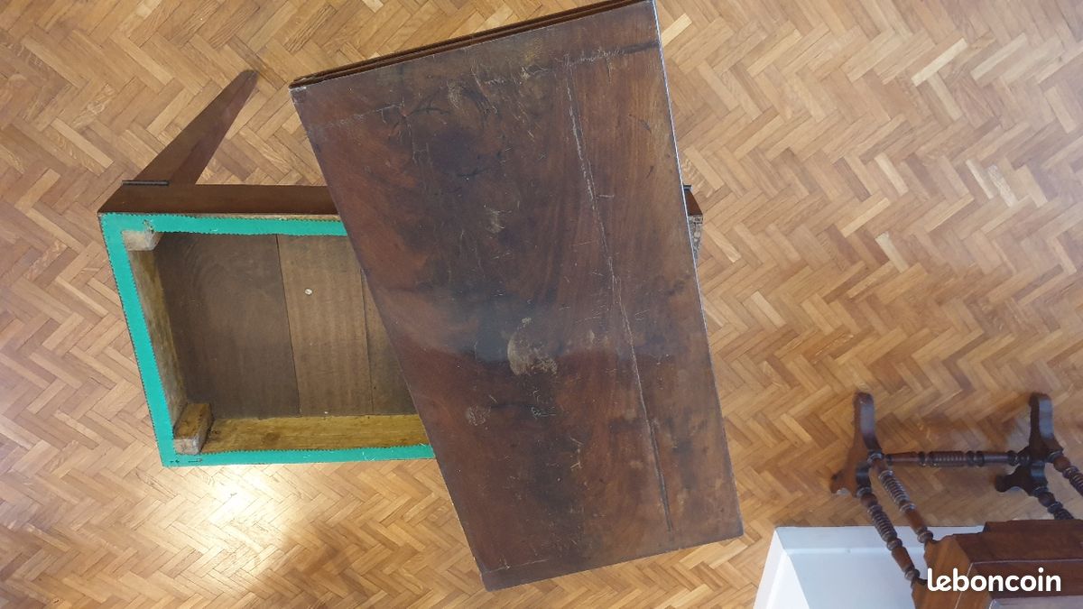 Table de bridge ancienne (image 4)
