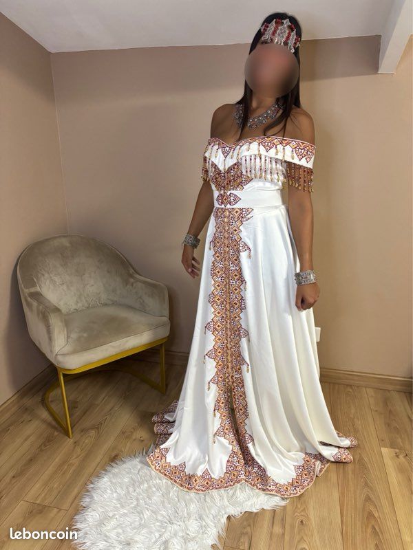 Mariage Femme Robe Marie Tenue Pour Le Hlel Robe Kabyle Moderne